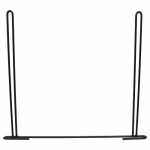 Black Mud Flap Anti-Sail Bracket