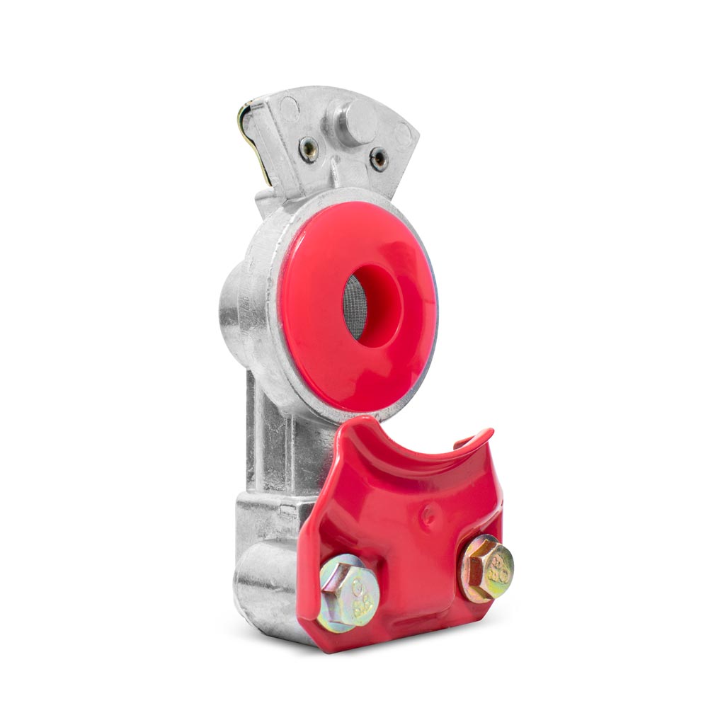 Pro Trucking Products Red Emergency Gladhand With Poly Seal