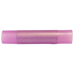 Red Butt Connector, Nylon, Seamless, 18-22 Gauge, 100 Count Bag