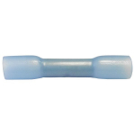Blue Butt Connector, Heat Shrink, 14-16 Gauge, 100 Count Bag