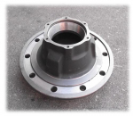 Inboard-Mount Trailer Hub, Bolts to 2705 Brake Drum, Bearings: HM218248 Inner, HM212049 Outer