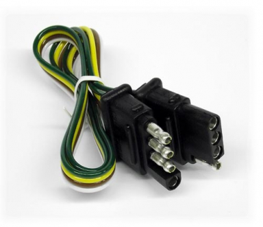 4-Way Flat 24" Extension Cable
