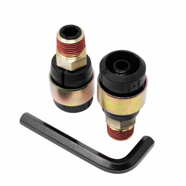 M5109 Brass DOT 3/8" Air Brake Hose Repair Kit With 3/8" NPTF Fittings