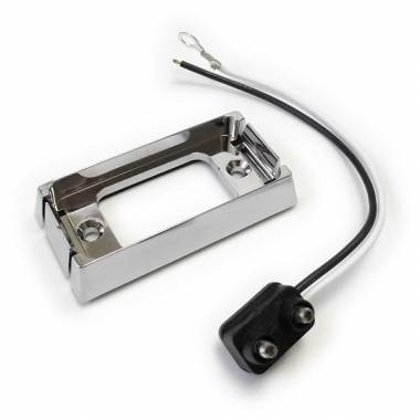 15405 Chrome Adapter Mount Kit for Model 15 Lights for 2.5" Rectangular Lights