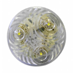 Clear Marker Light, 2" Round, 3 LEDs
