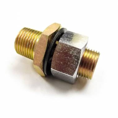 205498N Frame Clamping Stud, 1/2" NPT Male, 1/4" NPT Female, 2-1/8" Long
