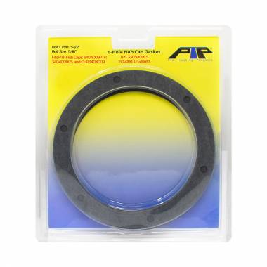 6-Hole Trailer Hub Cap Gasket, 5.50" Bolt Circle (10 Pack)