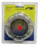 6-Hole Truck Front Axle Hub Cap, 5.50" Bolt Circle, Includes Rubber Plug and Gasket
