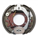 12-1/4" x 3-3/8" RH Electric Brake Assy w/ 5-Hole Cast Backing Plate for Certain Imported Axles