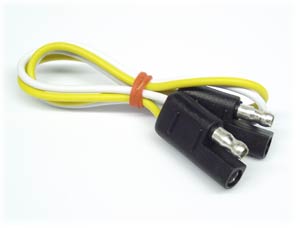 2-Prong Plug, 12" Long Loop