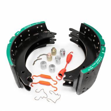 PR4707 Air Brake Shoes & Hardware Kit For Meritor 16-1/2" x 7" Q Plus Brakes