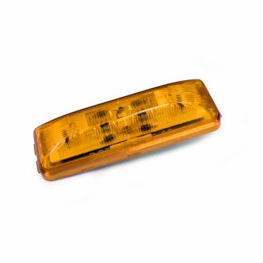 192Y LED Marker/Clearance Light, Amber Lens, 12 Amber LEDs
