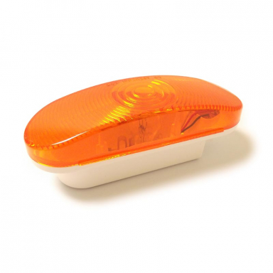 Incandescent 6" Oval Turn Signal Light, Sealed Housing, Grommet-Mounted