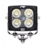 Heated De-Icing LED Work Light With Flood Light Pattern
