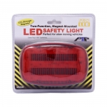 Red LED 2 Function Safety Light with Magnet Mount