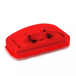 Red Short Rectangular Marker Light