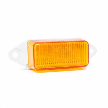 157Y Amber Rectangular LED Pee Wee Marker Light