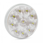 4" Round Clear Backup Light - 20 LEDs