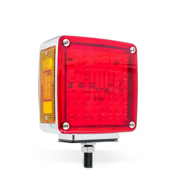 LH Double-Face Pedestal Turn Signal Light - Single Mounting Stud