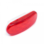 6" Oval Red Stop Tail Turn Light (24-Volt)