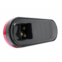 7 LED Stop-Tail-Turn Signal Light, Red Lens, Red LEDs, 6" Oval