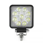 High Power 4" Square LED Work Light With Spot Light Pattern