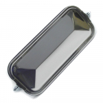 Stainless Steel 7" x 16" V-Back West Coast Mirror