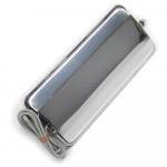 Stainless Steel 7" x 16" Angle Back Heated West Coast Mirror