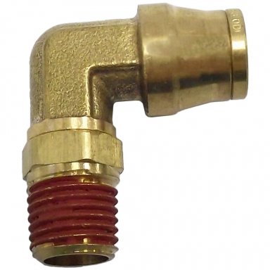 1/8" Pipe Thread X 1/4" Push-Lock 90 Degree Male Swivel Elbow