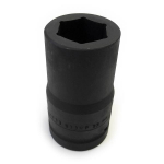 1" Drive, 33mm 6-Point Deep Impact Wrench Socket, Made in North America