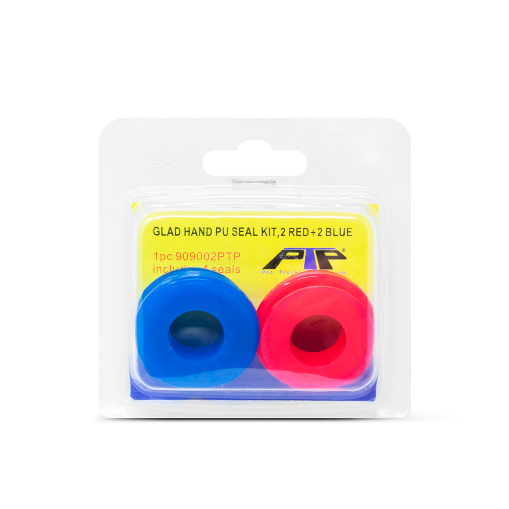 Pro Trucking Products: Polyurethane Glad Hand Seal Kit, 2 Red and