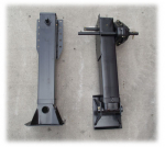 HD Landing Leg Set, 60,000 lbs, Includes Cross Shaft, Handle, Handle Hook and Support Brackets