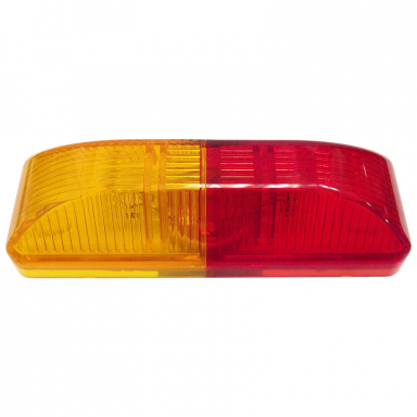 Red/Amber Incandescent Clearance Light for Light Trailers over 80" Wide