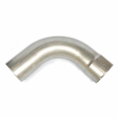 90 Degree 5" ID-OD Aluminized Exhaust Elbow, 11" Legs, 5.5" Center Line Radius