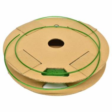 1/4" O.D. Green Nylon Air Brake Tubing, 100' Roll