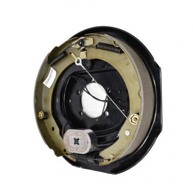 12" x 2" LH 7K Electric Brake Assembly, Forward Self Adjust, 5 Hole Mount