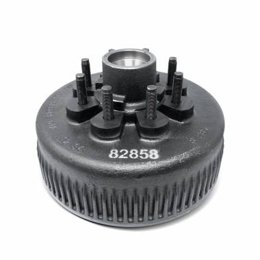 12-1/4" x 3-3/8" Hub/Drum For Dexter 8K Trailer Axles (Grease) 8 on 6.50"