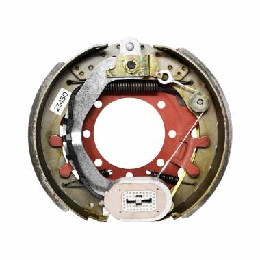 12-1/4" x 3-3/8" 9K-10K FSA LH Electric Brake Assy w/ 7-Bolt Backing Plate for Dexter Trailer Axles