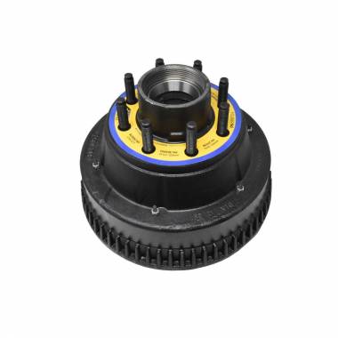Stud Piloted 10K Hub/Drum, 8 on 6.50″ Bolt Circle, Oil Bath, Replaces Alko 008-481-05