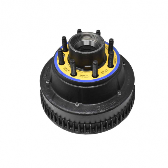 Stud Piloted 10K Hub/Drum, 8 on 6.50&#8243; Bolt Circle, Oil Bath, Replaces Alko 008-481-05