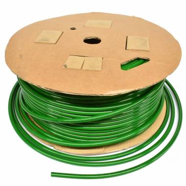 3/8" O.D. Green Nylon Air Brake Tubing, 500' Roll