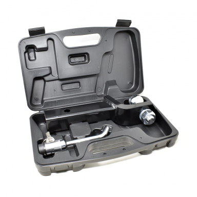Towing Starter Kit With 2" Hitch Ball, Keyed Lock, and Plastic Case