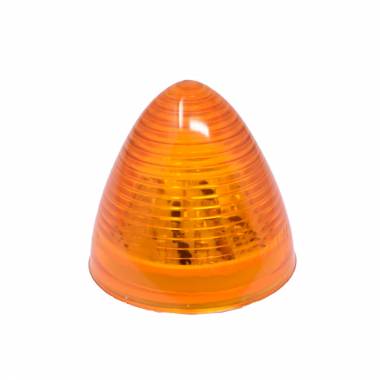 20YBH Amber Beehive LED Marker Light, 2" Round