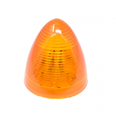 Amber Beehive LED Marker Light, 2.5" Round