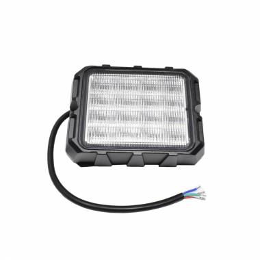 396A Amber LED Warning/Strobe Light With 10 Flash Patterns, Surface-Mount