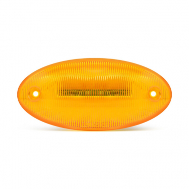 LED Cab Marker Light, Amber Lens, Amber LEDs, Replaces Navistar 3529900C98 & Dorman 888-5125