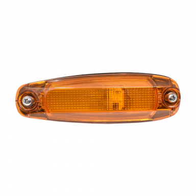 Freightliner Cascadia P4 2-LED Cab Marker Light, Amber Lens, Amber LEDs
