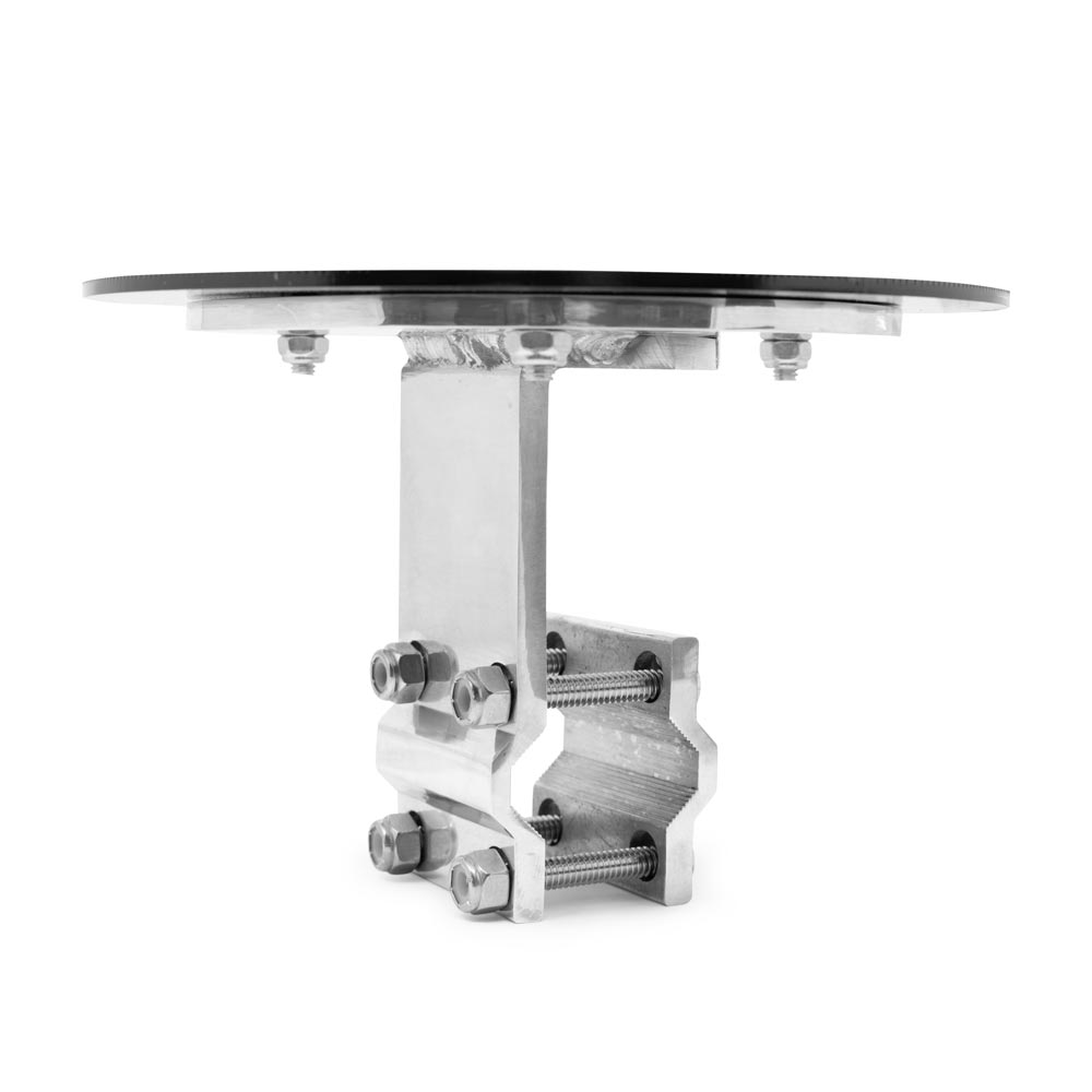 Pro Trucking Products Aluminum Mirror Mount Bracket With Steel Adapter