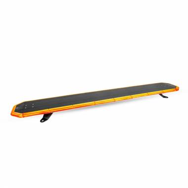 SLP1054 54" Low Profile Amber LED Warning Light Bar With 19 Flash Patterns