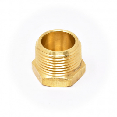 Brass 3/4" NPT Hex Head Pipe Plug